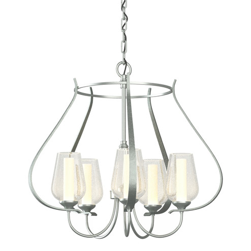 Flora Flora 5 Arm Chandelier in Vintage Platinum (39|103045-SKT-82-ZS0354)