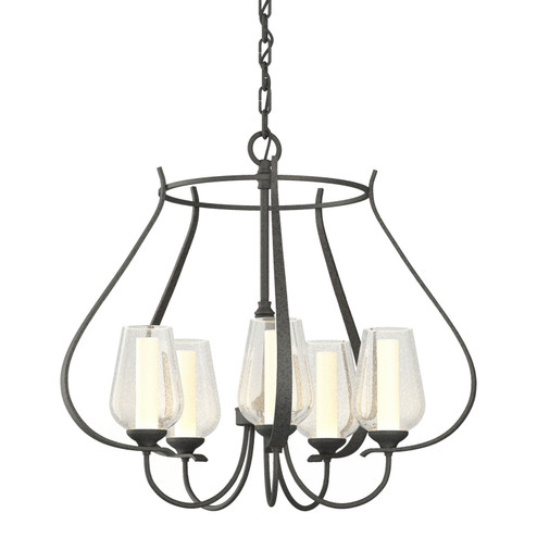 Flora Flora 5 Arm Chandelier in Natural Iron (39|103045-SKT-20-ZS0354)