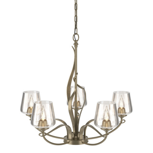 Flora Flora 5 Arm Chandelier in Soft Gold (39|103040-SKT-84-ZM0236)