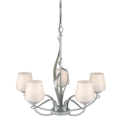 Flora Flora 5 Arm Chandelier in Vintage Platinum (39|103040-SKT-82-GG0236)