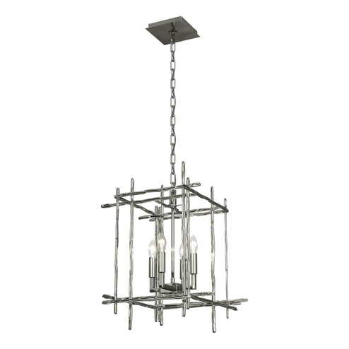 Tura Tura 4-Light Small Chandelier in Sterling (39|101315-SKT-85)