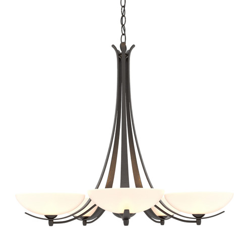 Aegis Five Light Chandelier in Oil Rubbed Bronze (39|101261-SKT-14-GG0123)