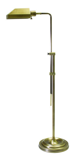 Coach One Light Floor Lamp in Antique Brass (30|CH825-AB)