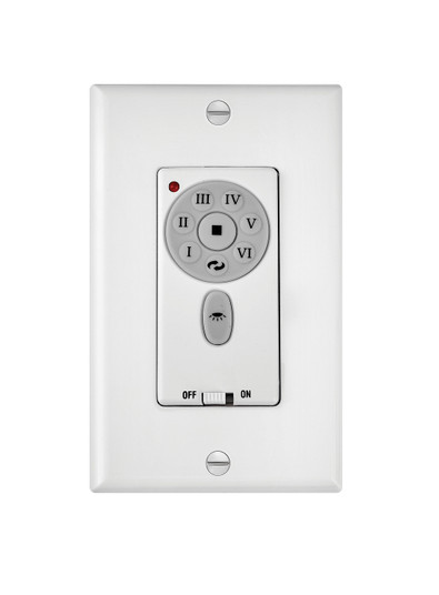 Wall Control 6 Spd DC Wall Contol in White (13|980013FAS)