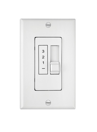 Wall Control 3 Spd Slide 5 AMP Wall Control in White (13|980012FWH)