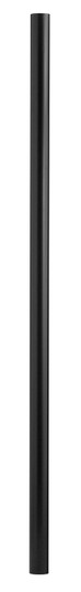 10ft Post with Photocell 10' Direct Burial Post with Photo Cell in Black (13|6611BK)