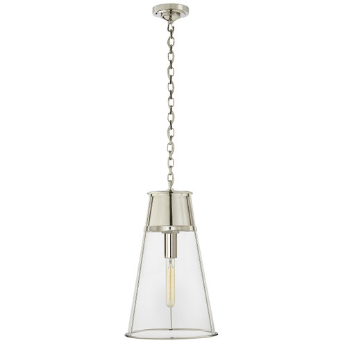 Robinson One Light Pendant in Polished Nickel (268|TOB 5753PN-CG)