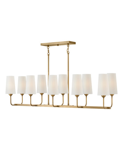 Lewis LED Pendant in Heritage Brass (13|45005HB)
