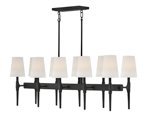 Beaumont LED Chandelier in Black (13|4469BK)