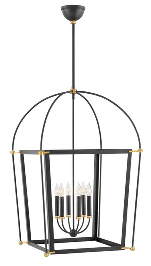 Selby LED Chandelier in Black (13|4056BK)