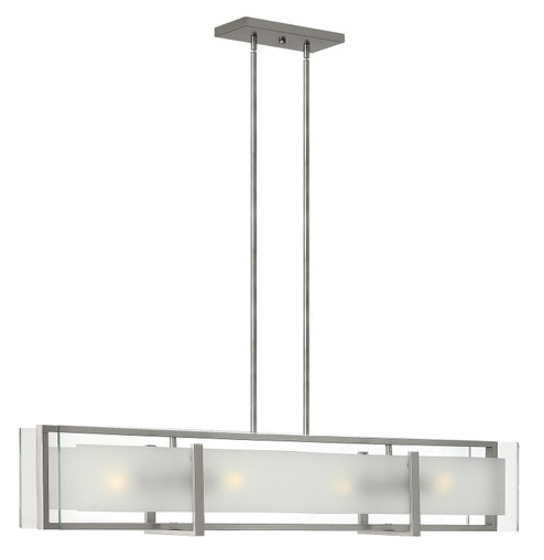 Latitude LED Pendant in Brushed Nickel (13|3996BN)