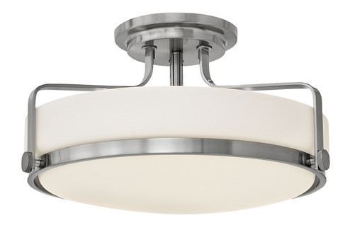 Harper LED Semi-Flush Mount in Brushed Nickel (13|3643BN)