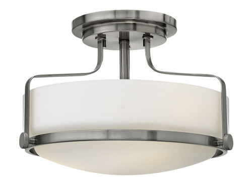 Harper LED Semi-Flush Mount in Brushed Nickel (13|3641BN-LED)