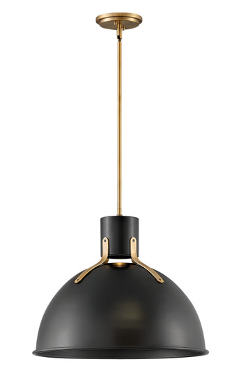 Argo LED Pendant in Satin Black (13|3483SK)