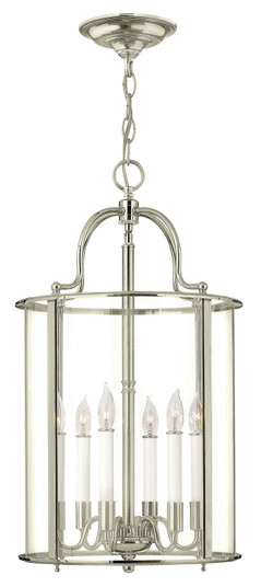 Gentry LED Foyer Pendant in Polished Nickel (13|3478PN)