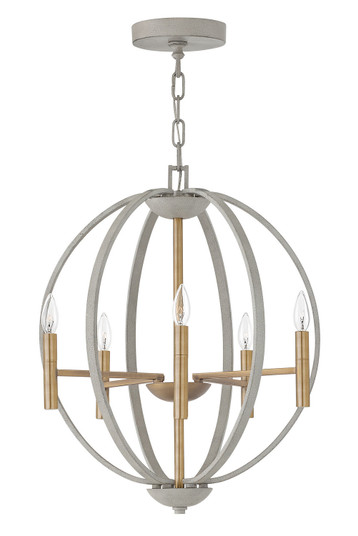 Euclid LED Foyer Pendant in Cement Gray (13|3466CG)