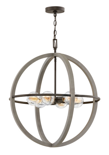 Bodie LED Chandelier in Dark Cement (13|3426DC)