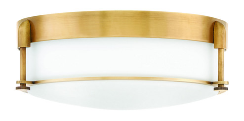 Colbin LED Flush Mount in Heritage Brass (13|3233HB)