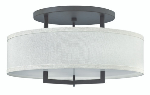 Hampton LED Semi-Flush Mount in Buckeye Bronze (13|3211KZ-LED)