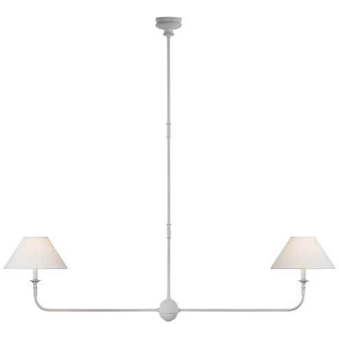 Piaf LED Linear Pendant in Plaster White (268|TOB 5455PW-L)