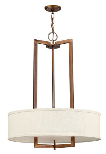 Hampton LED Chandelier in Brushed Bronze (13|3204BR)