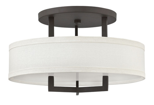 Hampton LED Semi-Flush Mount in Buckeye Bronze (13|3201KZ)