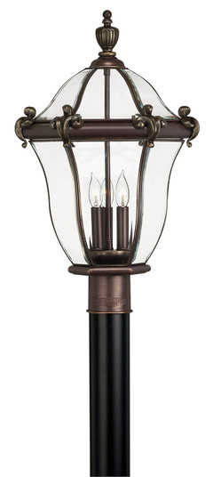 San Clemente LED Post Top or Pier Mount Lantern in Copper Bronze (13|2441CB)