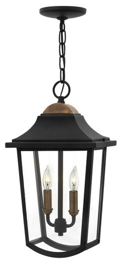 Burton LED Hanging Lantern in Black (13|1972BK)