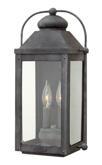 Anchorage LED Wall Mount in Aged Zinc (13|1854DZ)