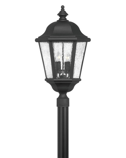 Edgewater LED Post Top or Pier Mount Lantern in Black (13|1677BK-LV)