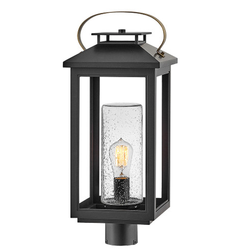 Atwater LED Post Top or Pier Mount Lantern in Black (13|1161BK-LV)