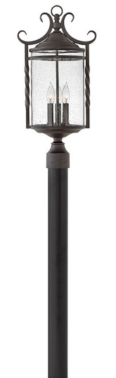 Casa LED Post Top/ Pier Mount in Olde Black (13|1141OL-CL)