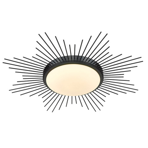 Kieran LED Flush Mount in Matte Black (62|9126-FM24 BLK-OP)