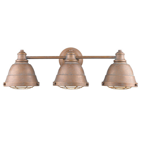 Bartlett Three Light Bath Vanity in Copper Patina (62|7312-BA3 CP)