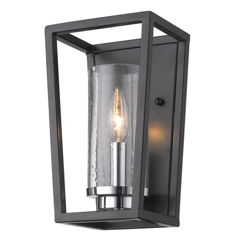 Mercer One Light Wall Sconce in Matte Black (62|4309-WSC BLK-SD)