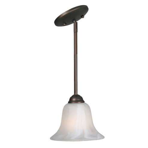 Chime One Light Mini Pendant in Rubbed Bronze (62|4120 RBZ-MBL)