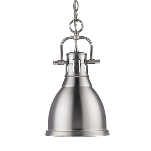 Duncan One Light Pendant in Pewter (62|3602-S PW-PW)
