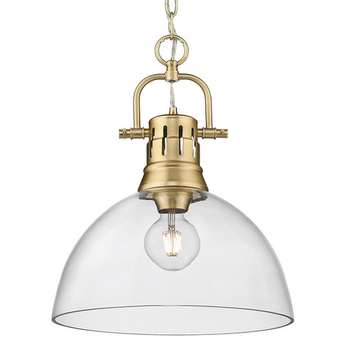 Duncan BCB One Light Pendant in Brushed Champagne Bronze (62|3602-L BCB-CLR)