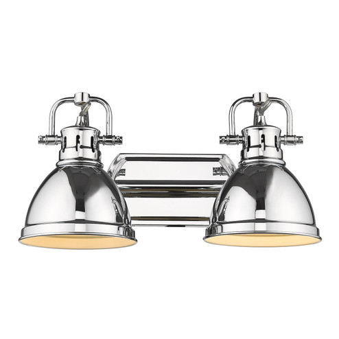 Duncan Two Light Bath Vanity in Chrome (62|3602-BA2 CH-CH)