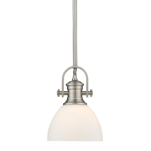 Hines One Light Mini Pendant in Pewter (62|3118-M1L PW-OP)