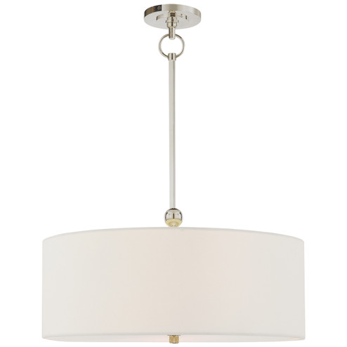 Reed Two Light Hanging Lantern in Polished Nickel (268|TOB 5011PN-L)