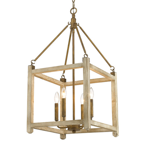 Orville Four Light Pendant in Burnished Chestnut (62|0886-4P BC)