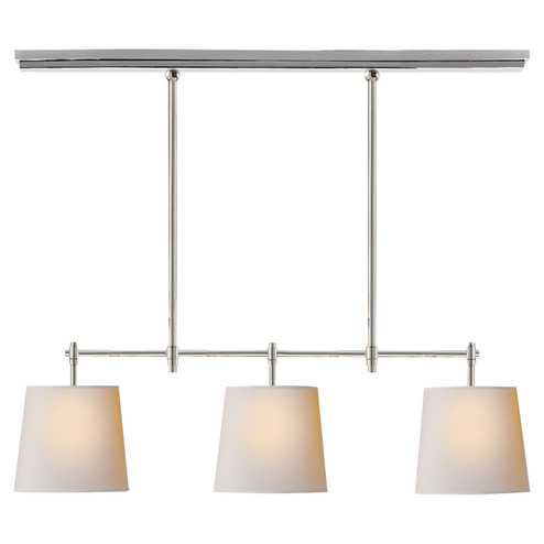 Bryant Three Light Billiard in Polished Nickel (268|TOB 5004PN-NP)