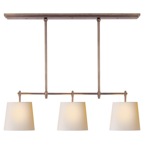 Bryant Three Light Billiard in Antique Nickel (268|TOB 5004AN-NP)