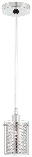 Grid II One Light Mini Pendant in Chrome (42|P960-077)