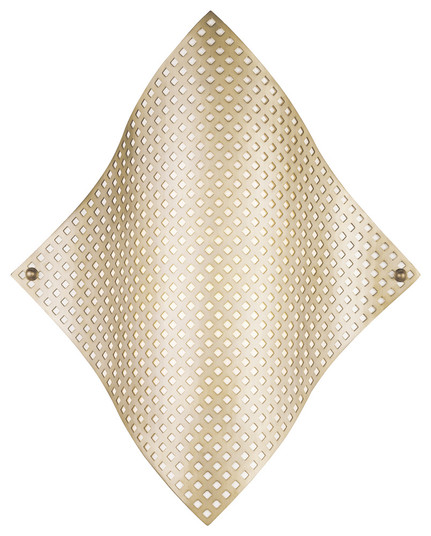 Grid One Light Wall Sconce in Soft Brass (42|P5770-695)