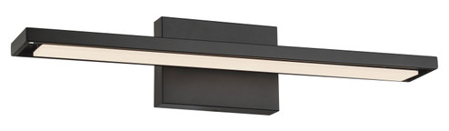 Parallel LED Bath Vanity in Coal Black (42|P5581-66A-L)