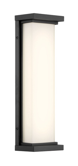 Caption LED Outdoor Wall Mount in Sand Coal Black (42|P5561-066-L)