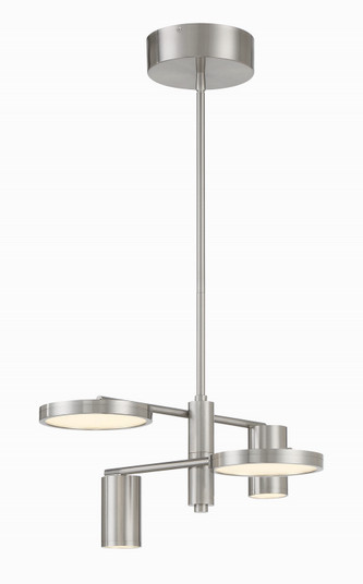 Swivel LED Chandelier in Brushed Nickel (42|P5494-084-L)