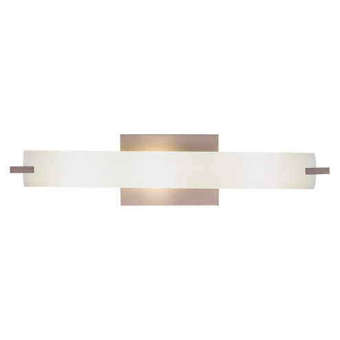 Tube Three Light Wall Lamp in Brushed Nickel (42|P5044-084)